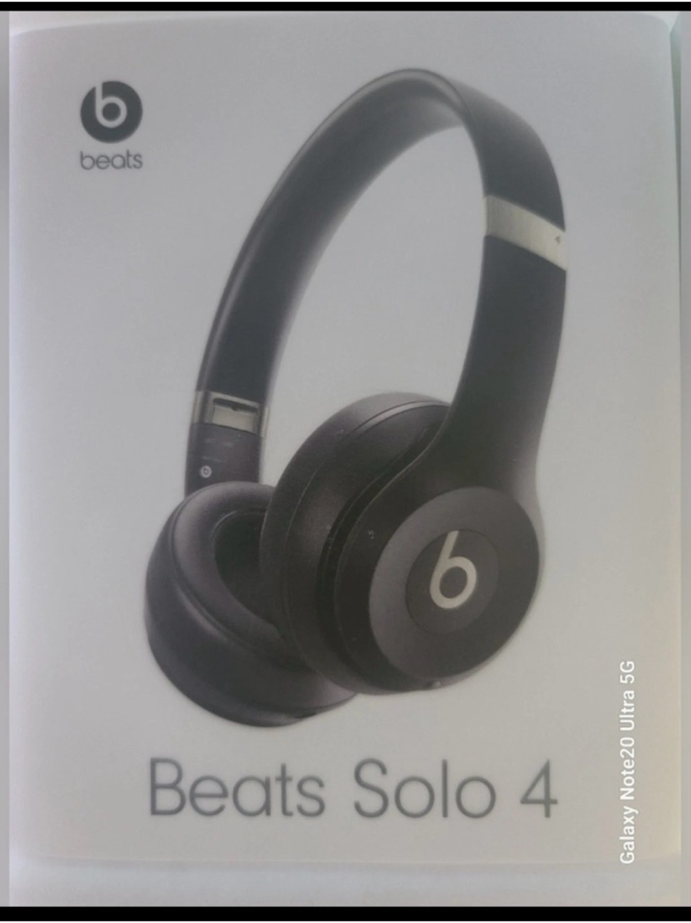 Beats by Dre Solo 4 Wireless Over-Ear Headphones - Black with Silver Accents